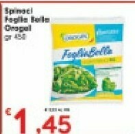 Despar Orogel Spinaci Cubello Foglia Più I Vegetali offerta