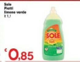 Despar Sole Piatti Limone Verde offerta