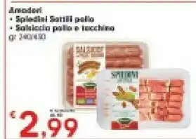 Despar Amadori Spiedini Sottili Pollo offerta
