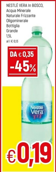 Famila Nestlè Acqua Vera offerta