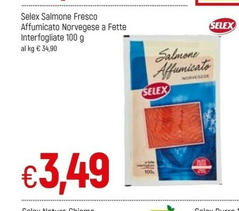 Famila Selex Salmone affumicato offerta