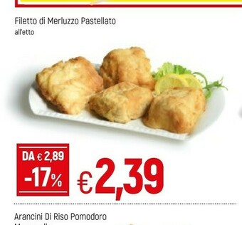 Famila Filetti di merluzzo offerta