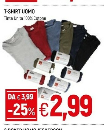 Famila T-shirt uomo offerta