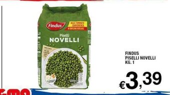 Sigma Findus Piselli Novelli Kg. 1 offerta