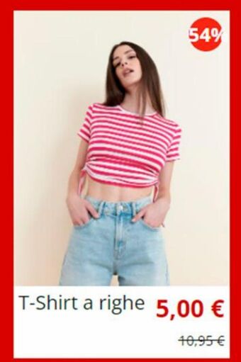 Piazza Italia T-shirt manica corta offerta