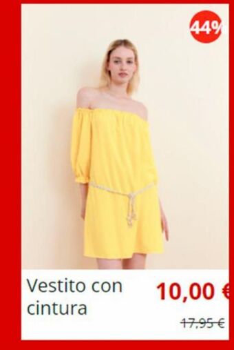 Vestito con cintura