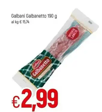 Famila Galbani Salame offerta
