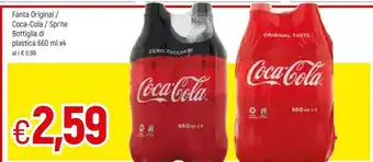 Famila Fanta Coca cola zero offerta