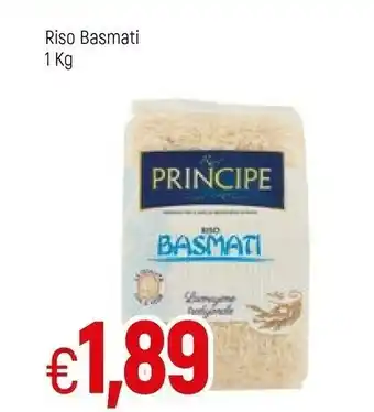 Famila Principe Riso basmati offerta