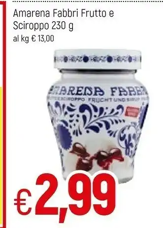 Famila Fabbri Pasticceria offerta