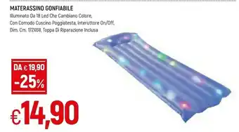 Famila Materassino gonfiabile offerta