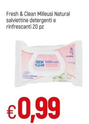 Famila Fresh & Clean Salviettine offerta