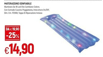 Famila Materassino gonfiabile offerta