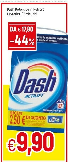 Famila Dash Detersivo in polvere offerta