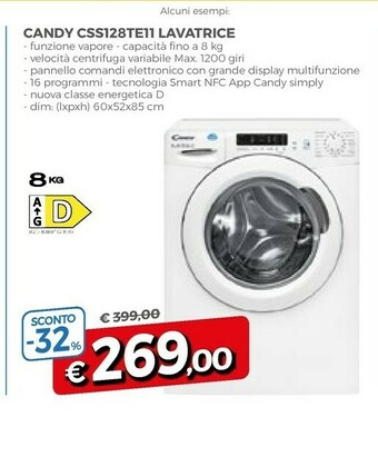 Famila Candy Lavatrice offerta