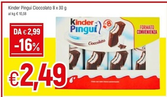 Famila Kinder Pinguì offerta