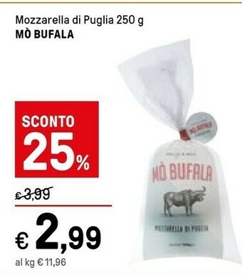 Iper La Grande Mozzarella di bufala offerta