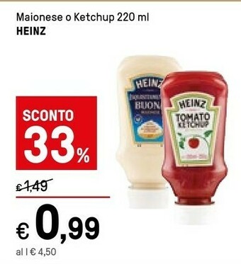 Iper La Grande Heinz Ketchup offerta