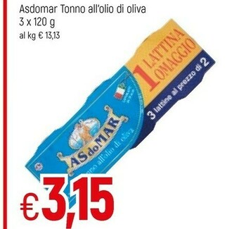 Famila Asdomar Tonno offerta