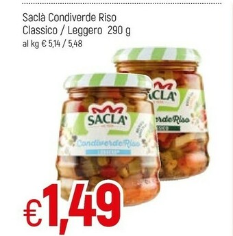 Famila Saclà Conserve offerta