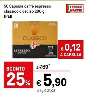 Iper La Grande Cialde caffè offerta