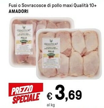 Iper La Grande Amadori Cosce di pollo offerta