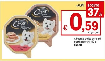 Iper La Grande Cesar Cibo per cani offerta