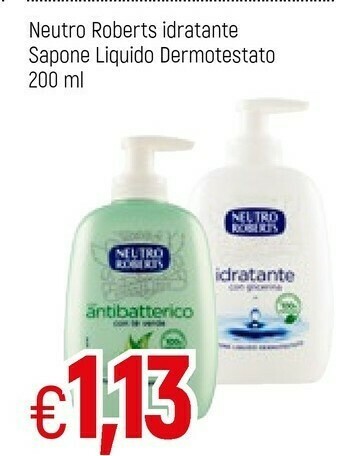 Famila Neutro Roberts Sapone liquido offerta