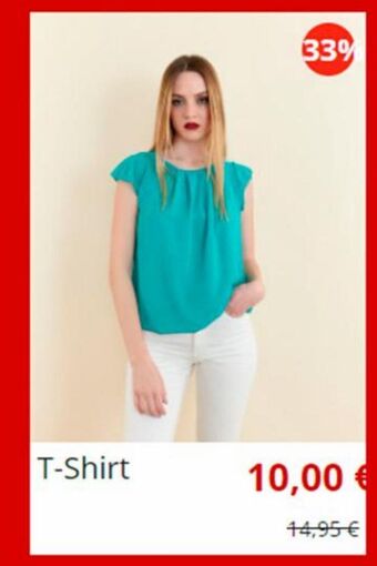 Piazza Italia T-shirt manica corta offerta