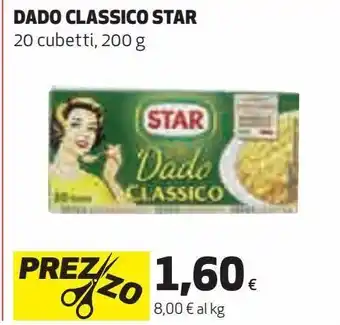 Ipercoop Dado classico star offerta