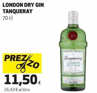 Ipercoop London dry gin tanqueray offerta