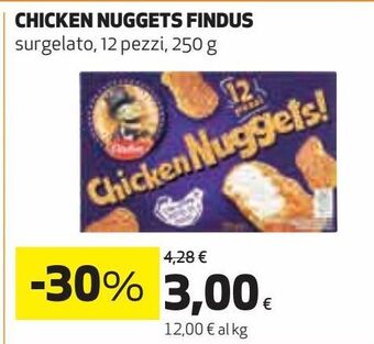 Ipercoop Chicken nuggets findus offerta