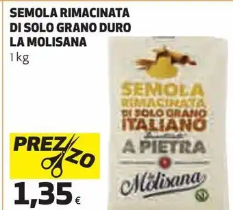 Semola rimacinata di solo grano duro la molisana