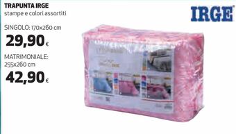 Ipercoop Trapunta irge offerta