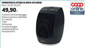 Ipercoop Termoventilatore olimpia splendid offerta