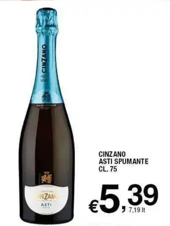 Sigma Cinzano Asti Spumante Cl. 75 offerta