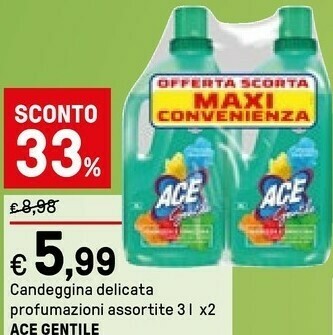 Iper La Grande Ace Candeggina offerta