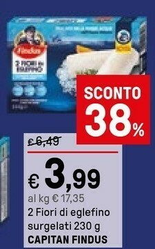 Iper La Grande Findus Pesce surgelato offerta