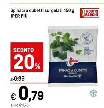 Iper La Grande Spinaci offerta