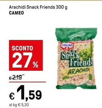 Iper La Grande Cameo Arachidi offerta