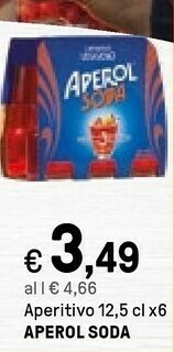 Iper La Grande Aperol spritz offerta