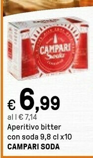 Iper La Grande Campari Aperitivo analcolico offerta