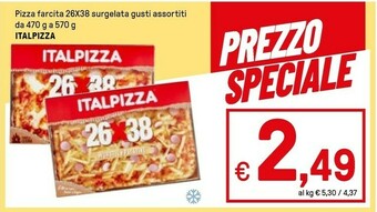 Iper La Grande Italpizza Pizza surgelata offerta