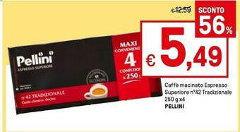 Iper La Grande Pellini Caffè offerta