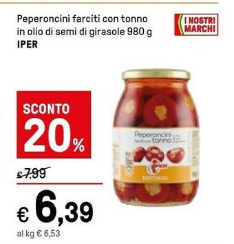 Iper La Grande Peperoncino offerta