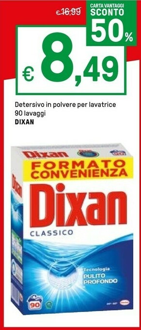 Iper La Grande Dixan Detersivo in polvere offerta
