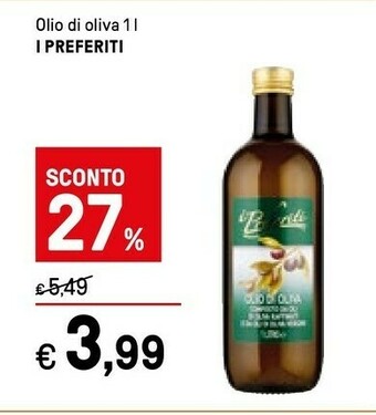 Iper La Grande I preferiti Olio extravergine di oliva offerta