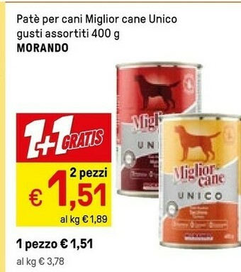 Iper La Grande Morando Cibo per cani offerta