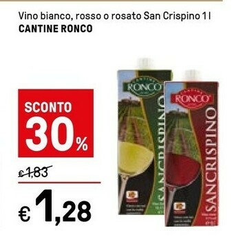 Iper La Grande Cantinè Vino offerta