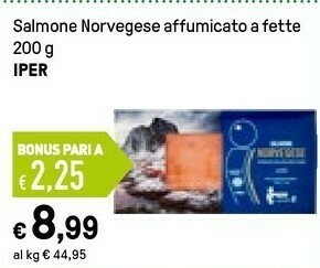 Iper La Grande Salmone affumicato offerta